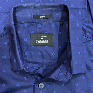 Flying Machine Blue Shirt