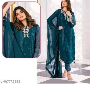 🔥Sale Price 🔥New Pakistani Georgette Dress