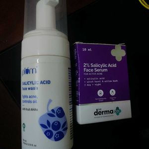 Derma Co. Serum And Plum Facewash