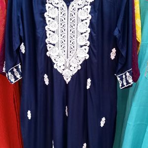 Embroidery Work Kurti