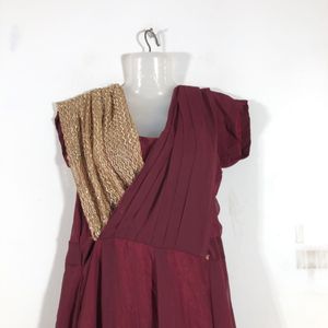 Maroon Casual Dress(Women’s)