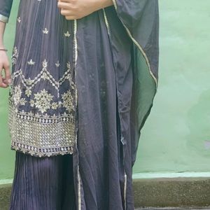 Sarara Set With Dupatta