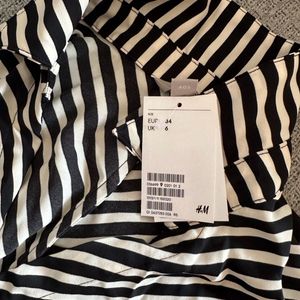 Black &white H&M Formal Dress