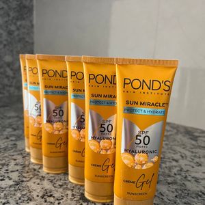 Sun Miracle Hyaluronic Sunscreen Creme GelSPF 50 P