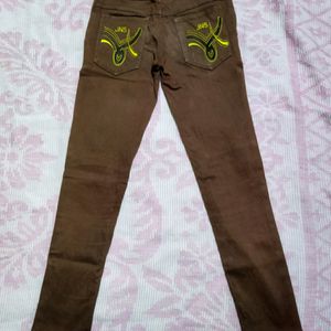 BROWN NANO JEANS 👖