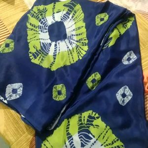 Jaipuri Silk Blend Smooth Fabric Saree