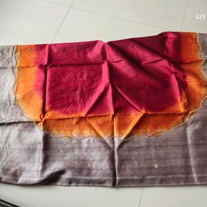 Vintage Silk Multi Color Saree