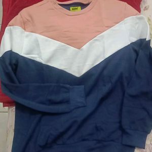 Tri Coloured Sweatshirt