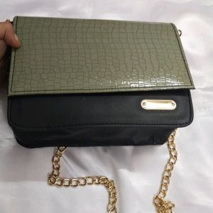 Sling Bag With Chain