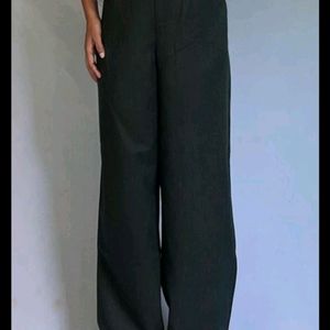 Bottle Green Formal Trousers Or Pants