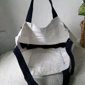 Canvas Shopper Bag