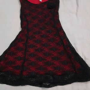Crochet Black Dress
