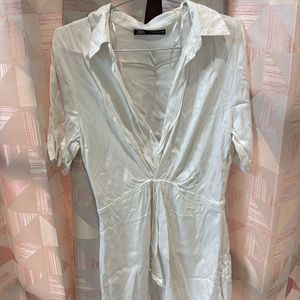 Zara Party White Dress