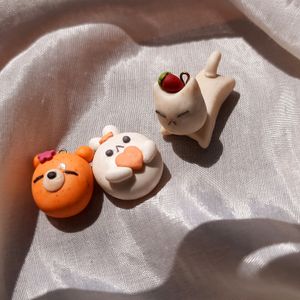 Bunny Clay Charm