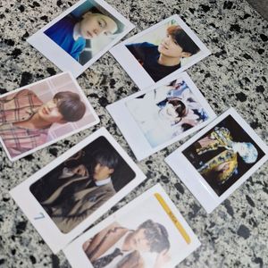 BTS SUGA SET OF 7 HOGH QUALITY INSTAX PHOTOCARDS