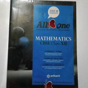 All In One Maths For Class 12th & NCERT Solutions