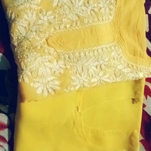 Fancy Yellow 💛  Kurti