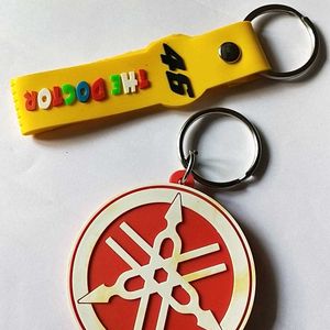 Yamaha Double Sided Rubber And Vr46 Keychain