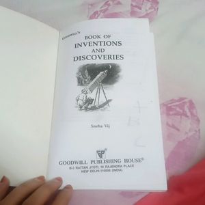 B Book Of Invention And Discovery