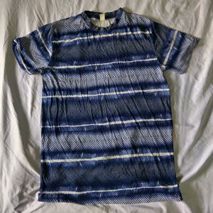 Indigo Dye Print Tshirt