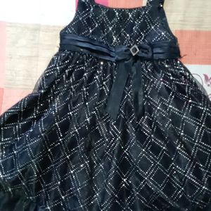 Black Party Wear Frock