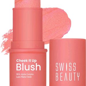 Swiss Beauty Check It Up Blush (Mood Lifter coral)