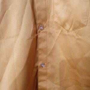 Golden Shirt For Boys