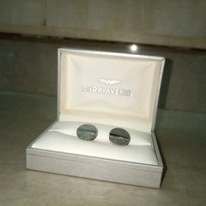 Raymond Park Avenue Cuff Links Silver Colour