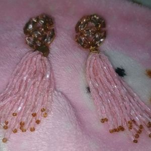 Pink Crystal 💞🩷 beautiful Earings