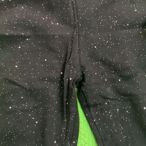 Black Glitter Jeggings 1-4 Years