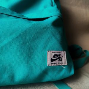 nike blue bagpack