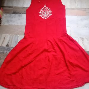 Red Totally New Kurti Never Wore