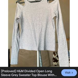 H&M Full Sleeves Top