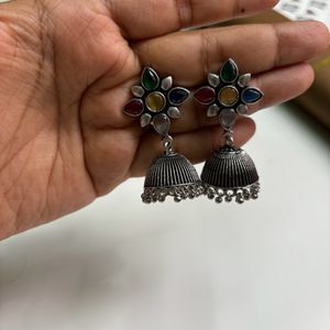 Oxidized Jhumka✨