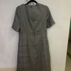 16T NEXT never Worn Grey Checked Formal Dress