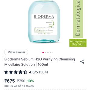 Bioderma Micellar Water