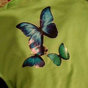 Aster Stylish Butterfly Printed T-shirts.