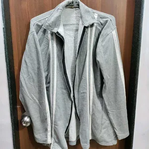 Grey Sweater Jacket