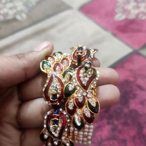 Women Pearl Bangles For  Party