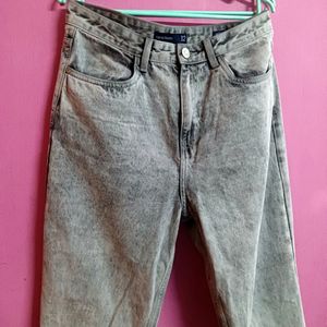 Tokyo Talkies Grey Mom Jeans