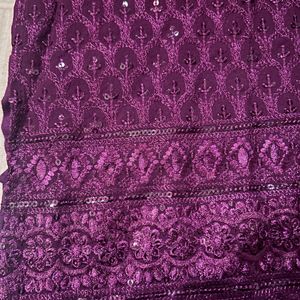 Purple Chicken Style Kurta