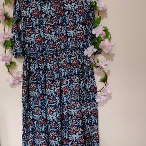 Blue Shade beautiful kalmkari Kurta