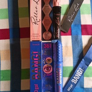 Benefit Roller Last🖤 & Bad Gal Bang💙 Mascara