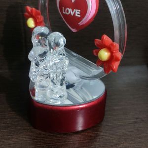 Plastic Showpiece With LED