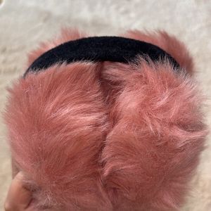 Faux Fur Foldable Big Earmuffs For Winter