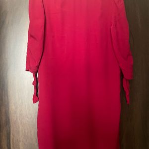 Mango Fuschia Shift Dress