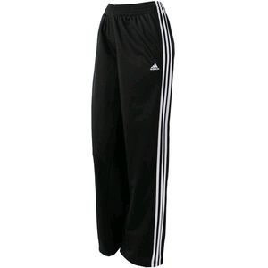 ADIDAS BLACK TRACK PANTS FREE SIZE ON SALE