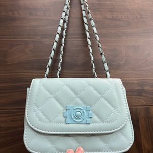 Blue Sling Bag