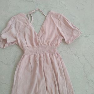 Cinched Waist Dress