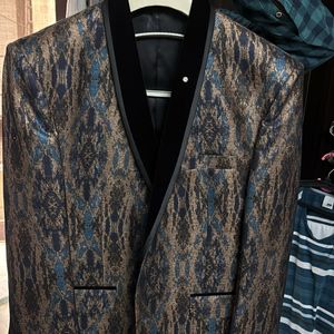 VELVET TUX MULTI SHADE Blazer